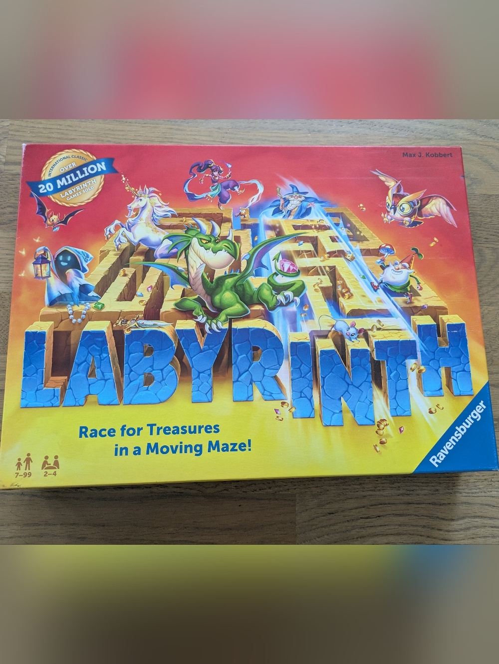 Labyrinth Kids Board Game - New, But Opened Box - 2-4 Players - Kids Ages 7+